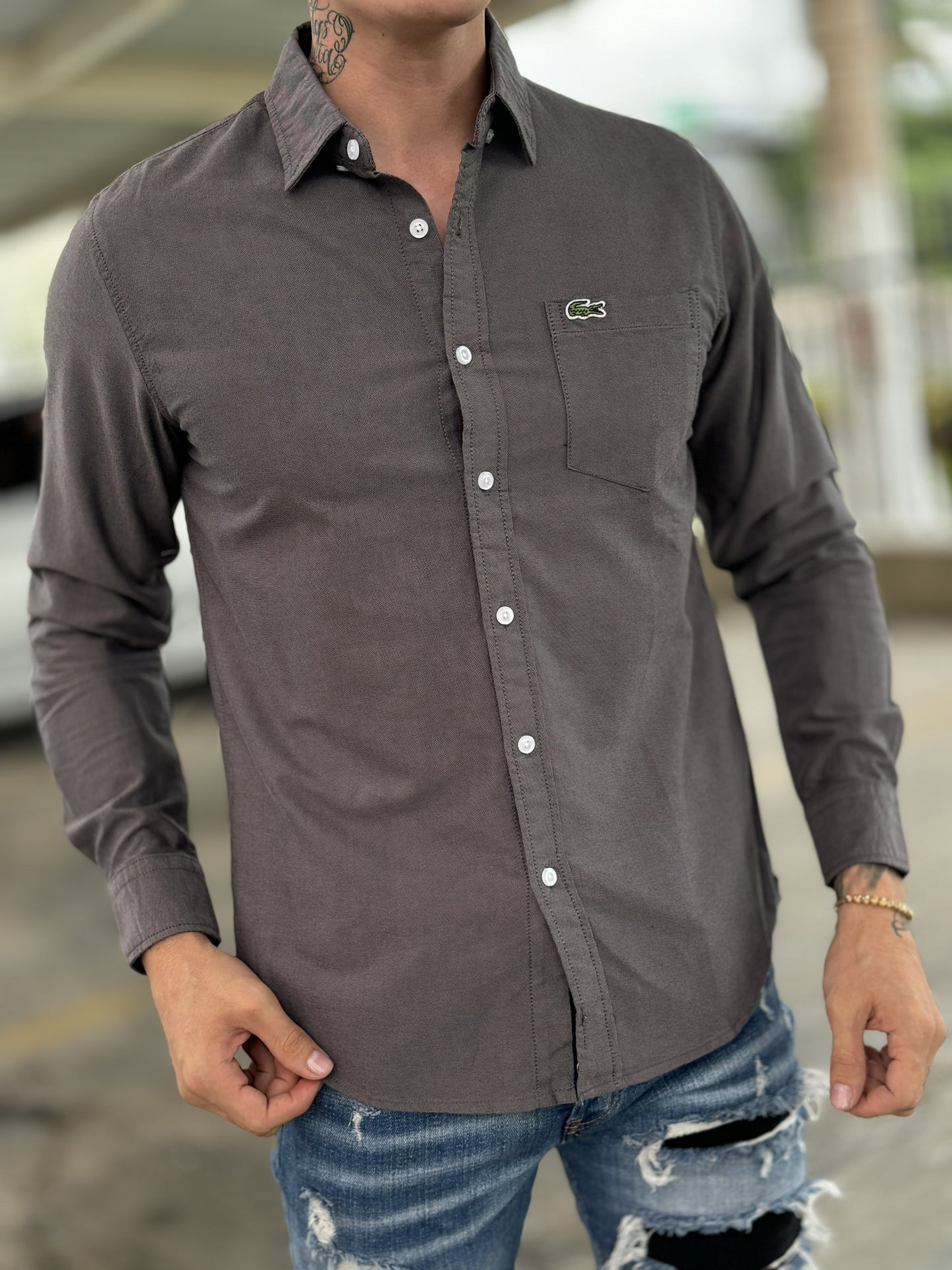 Camisa Manga Larga | Talla L | L1