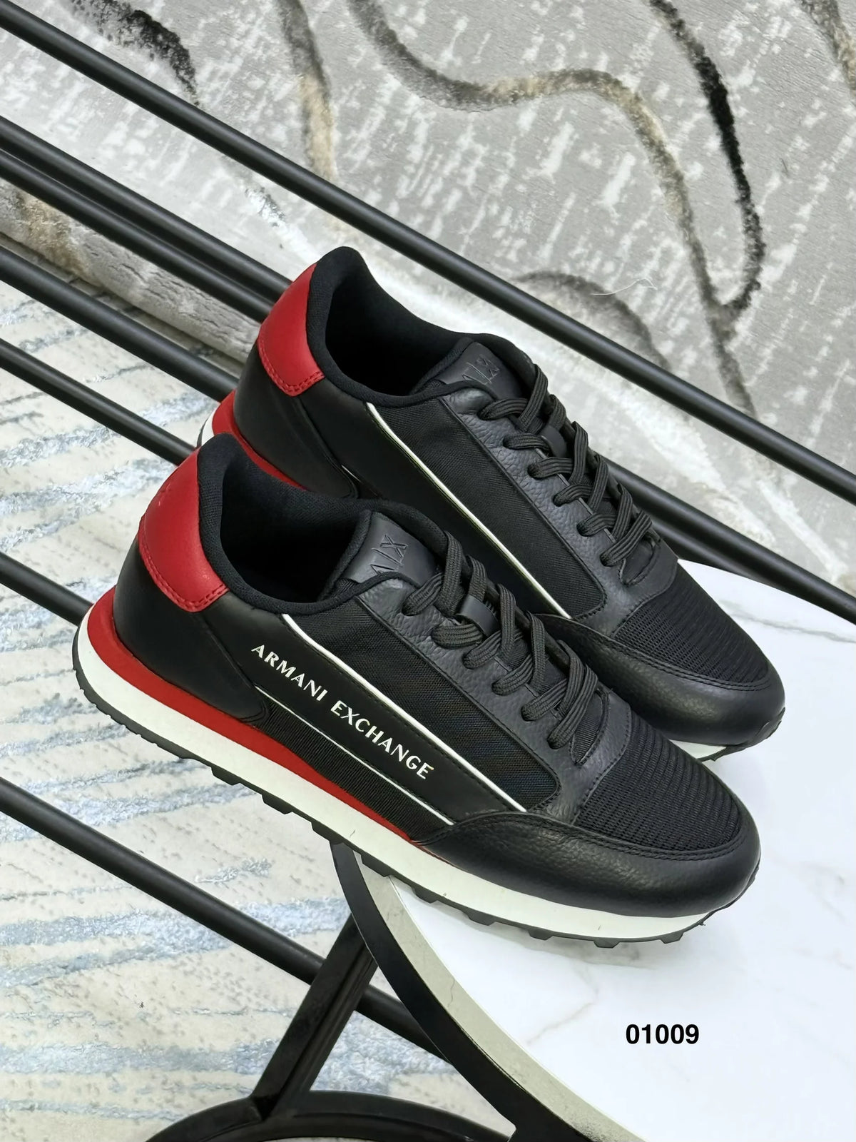 Tenis referencia 01009, color Negro, talla 44