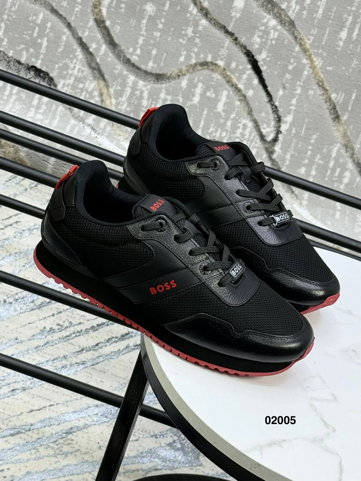Tenis referencia 02005, color Negro, talla 44