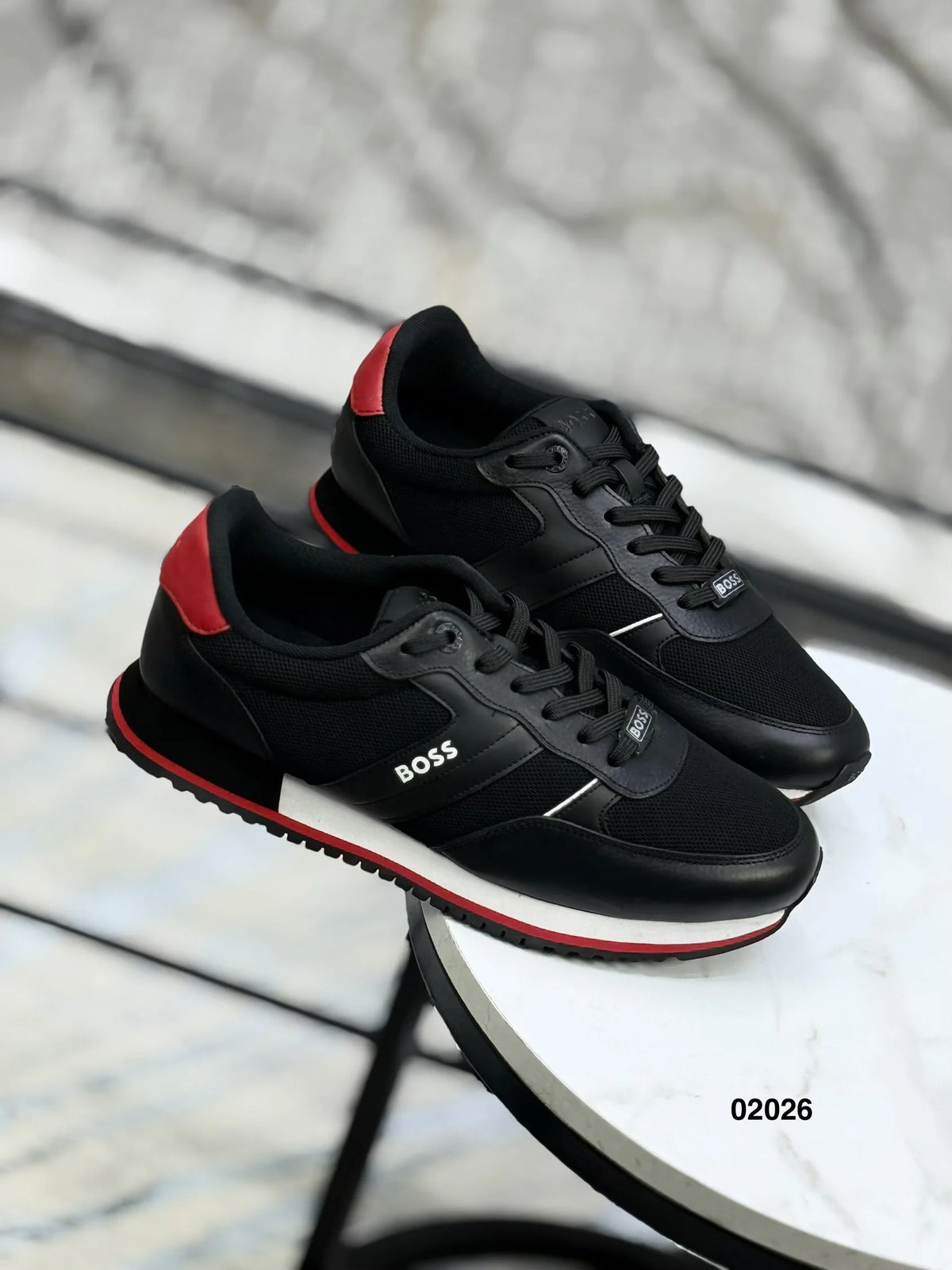Tenis referencia 02026, color Negro, talla 44