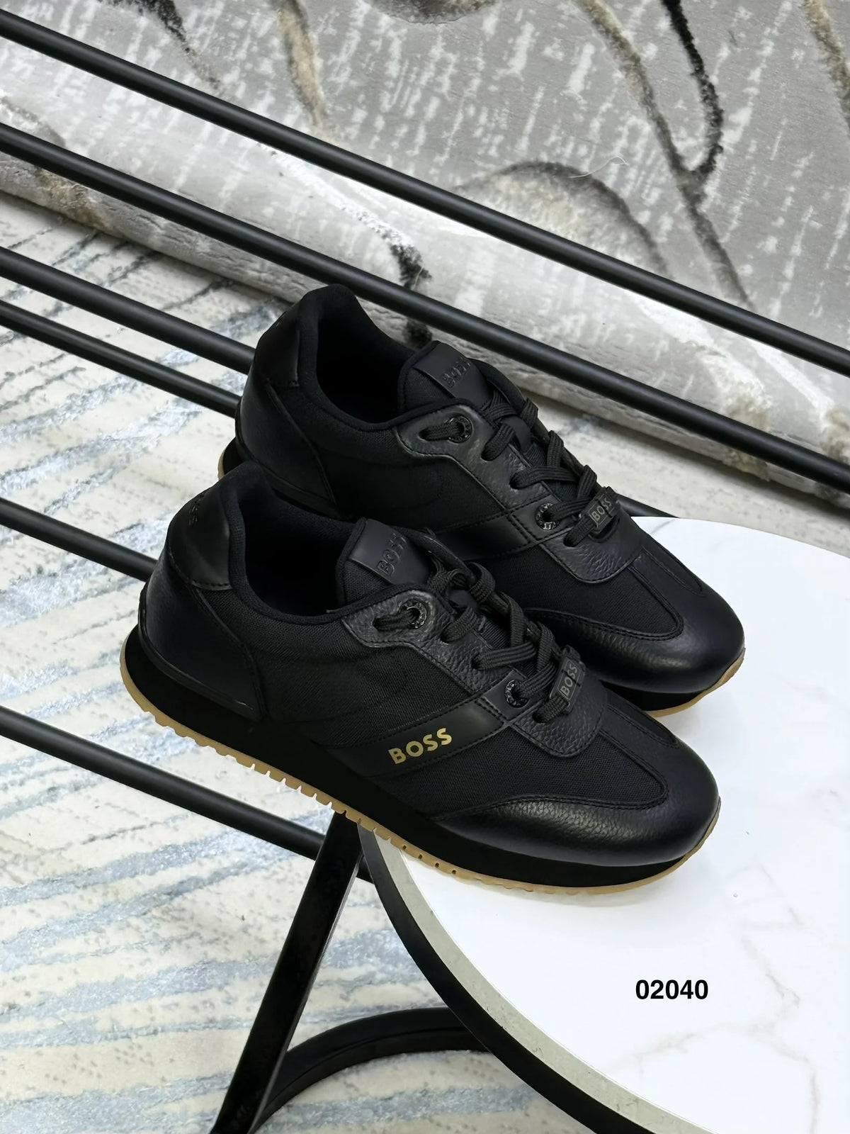 Tenis referencia 02040, color Negro, talla 41