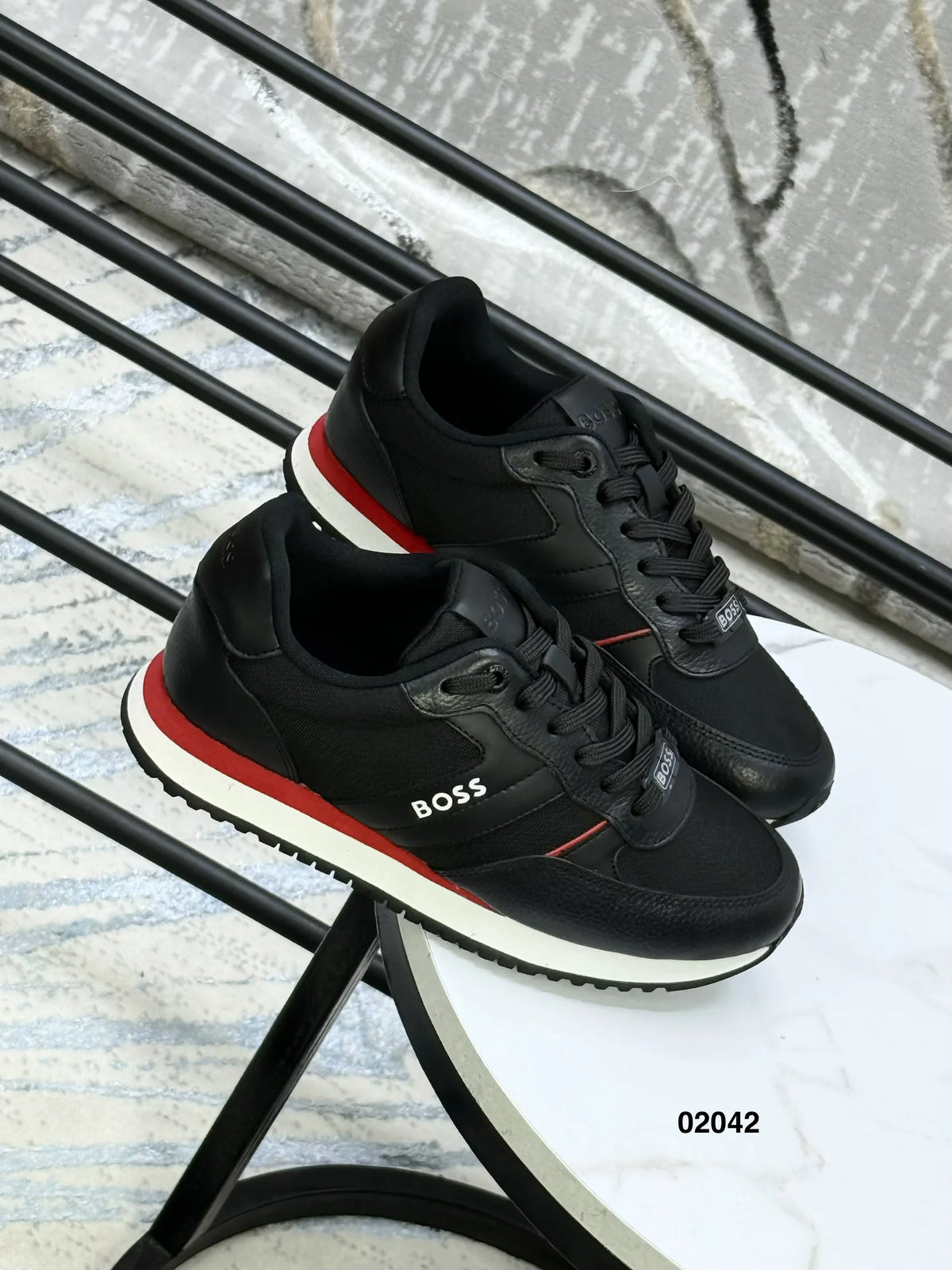 Tenis referencia 02042, color Negro, talla 39