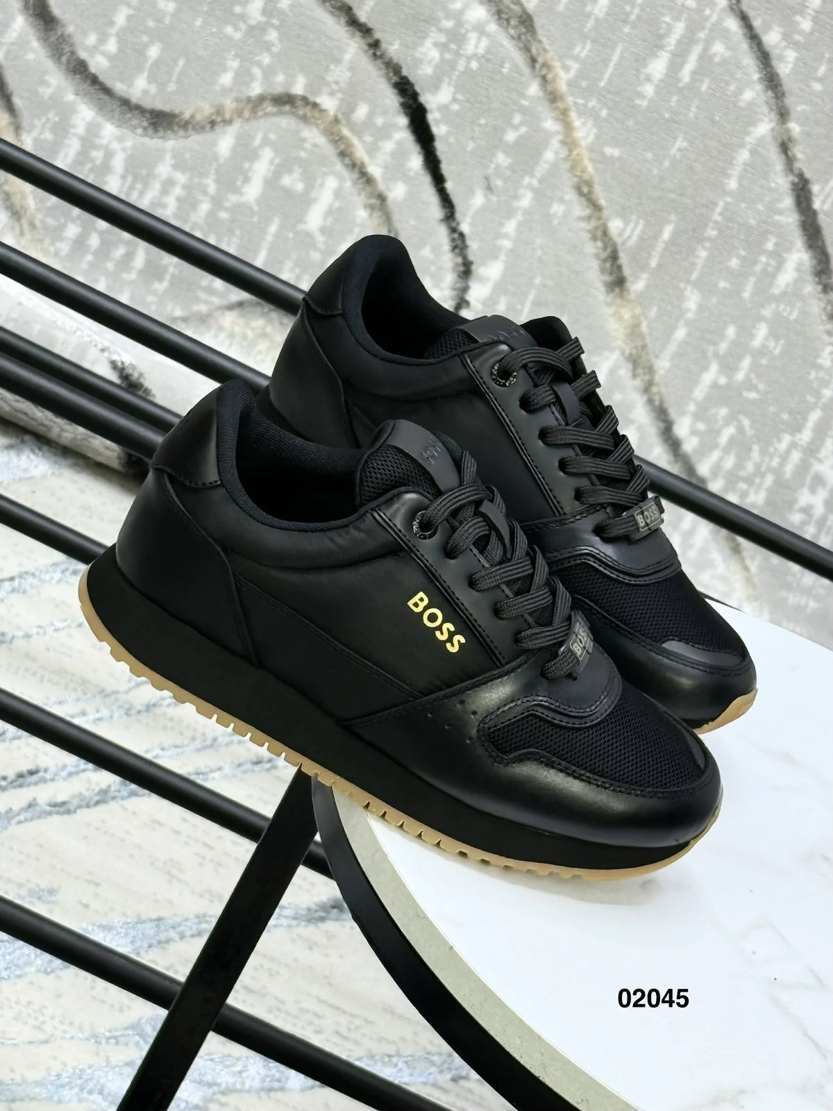 Tenis referencia 02045, color Negro, talla 44