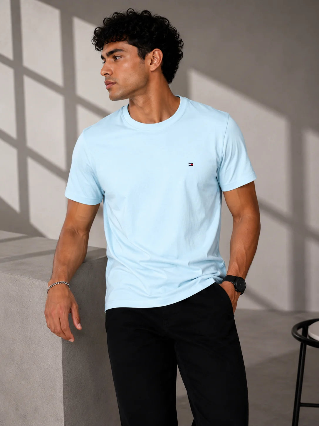 Camiseta SALE referencia 10006, color Celeste, talla XL