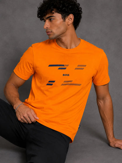 Camiseta 200 gramos referencia 11001, color Naranja, talla M