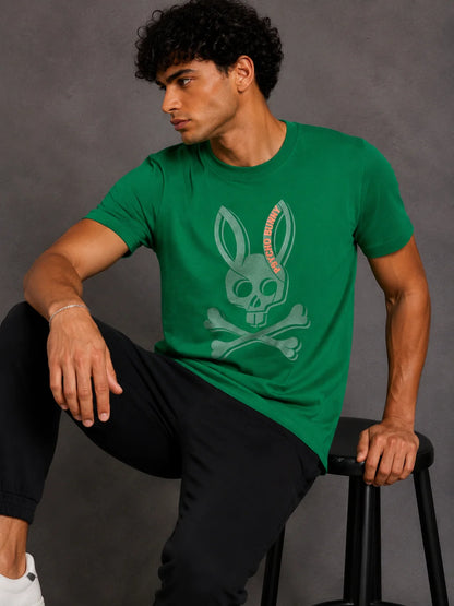 Camiseta 200 gramos referencia 11002, color Verde trebol, talla M