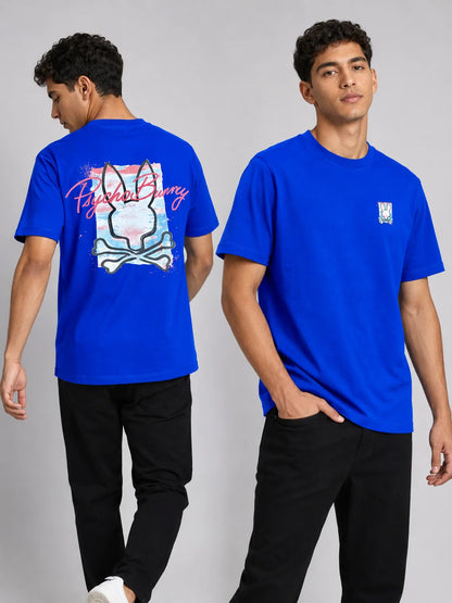 Camiseta 200 gramos referencia 11003, color Azul rey, talla L
