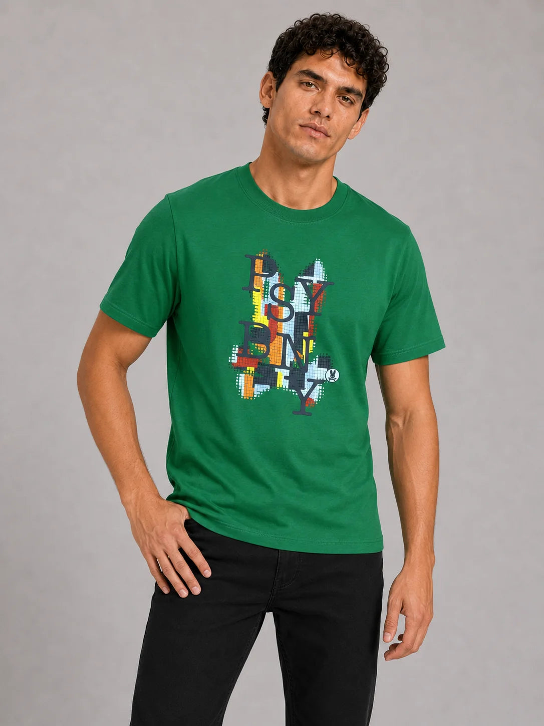 Camiseta 200 gramos referencia 11021, color Verde trebol, talla L