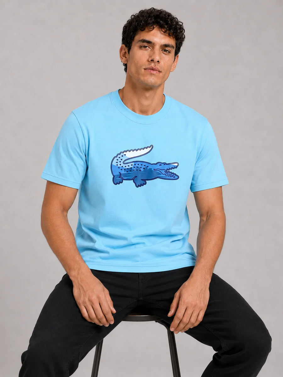 Camiseta 200 gramos referencia 11022, color Celeste, talla L