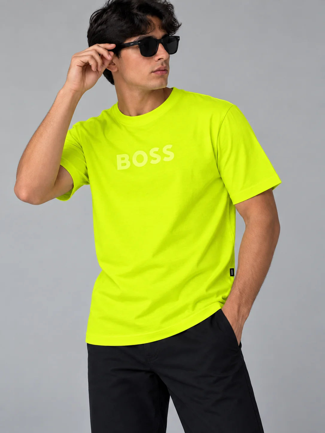 Camiseta 200 gramos referencia 11025, color Verde limon, talla XXL