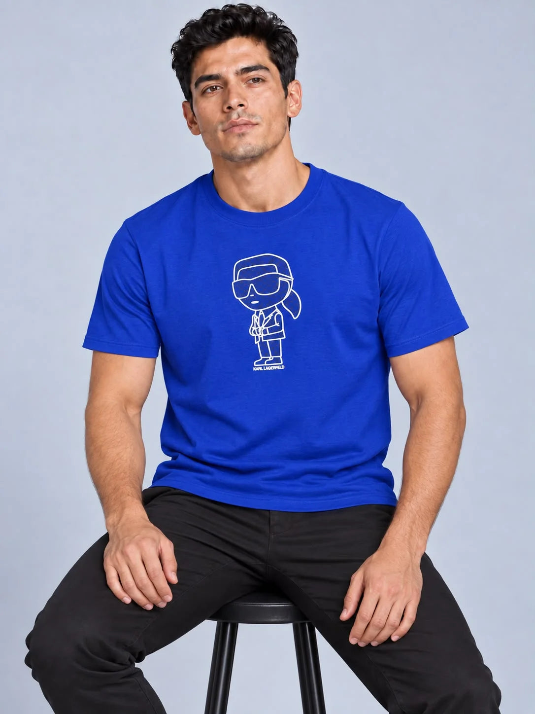 Camiseta 200 gramos referencia 11029, color Azul rey, talla XXL