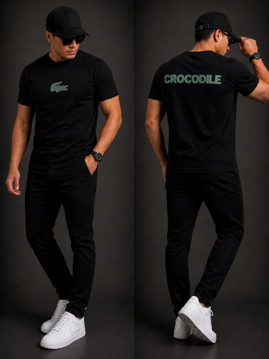 Camiseta Tipo O 220 gramos referencia 12094, color Negro, talla M