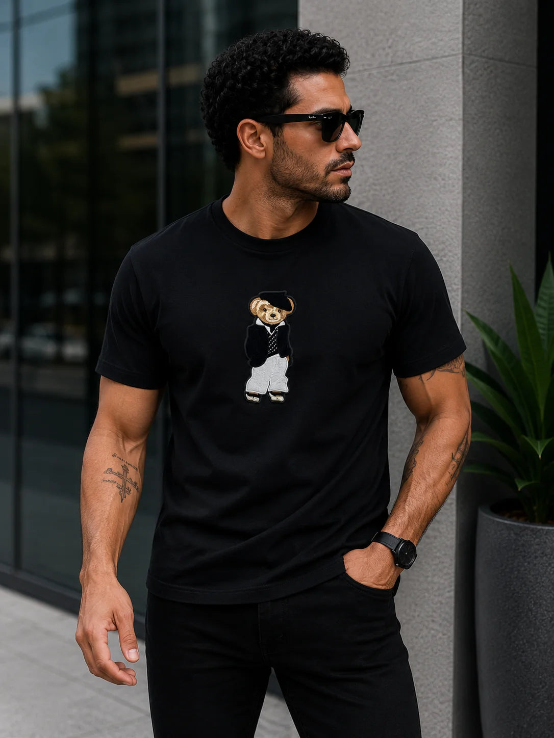 Camiseta Tipo O 220 gramos referencia 12116, color Negro, talla XL