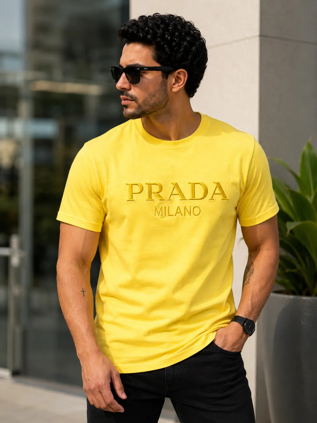 Camiseta Tipo O 220 gramos referencia 12120, color Amarillo oscuro, talla XL