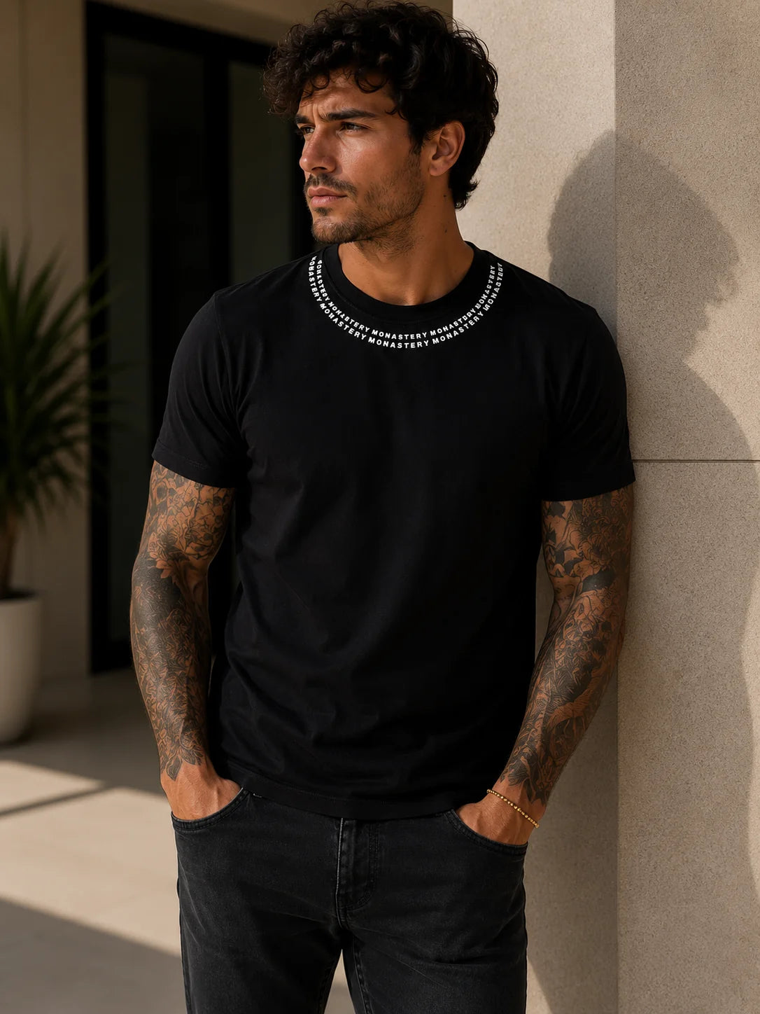 Camiseta Tipo O 220 gramos referencia 12129, color Negro, talla L