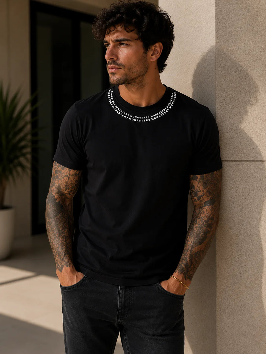 Camiseta Tipo O 220 gramos referencia 12129, color Negro, talla L