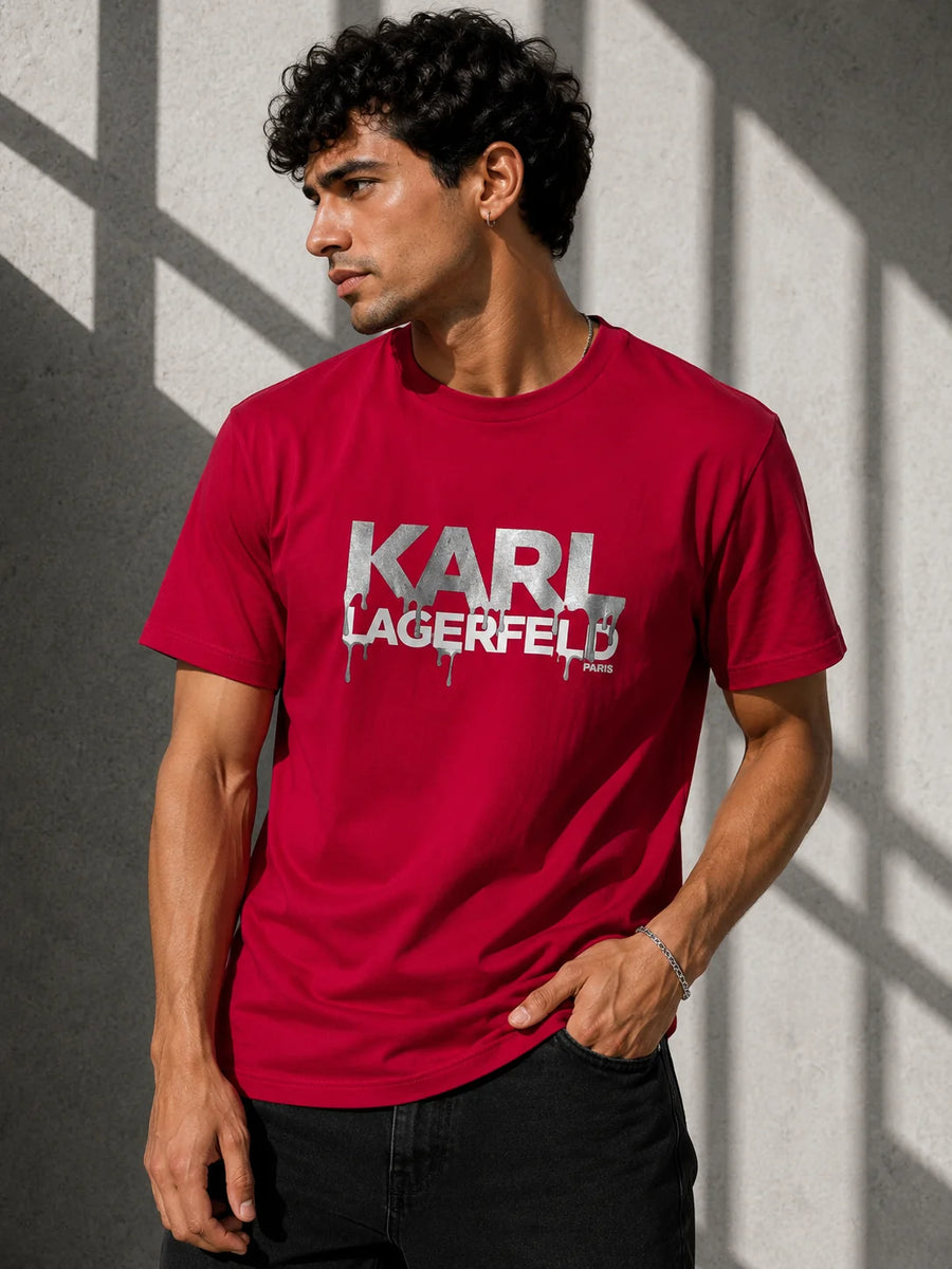 Camiseta Tipo O 220 gramos referencia 12133, color Rojo, talla L