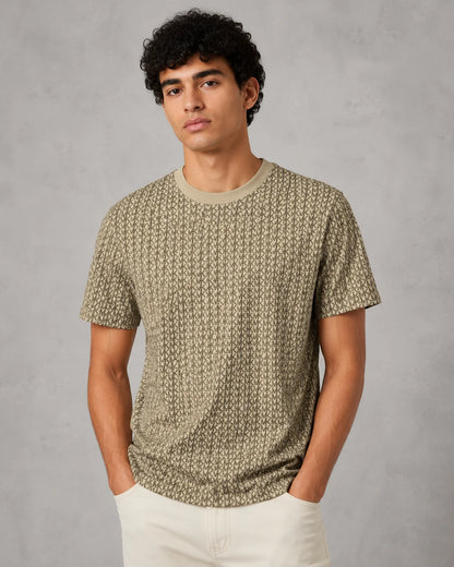 Camiseta Tipo O 250 gramos referencia 13001, color Caqui, talla M