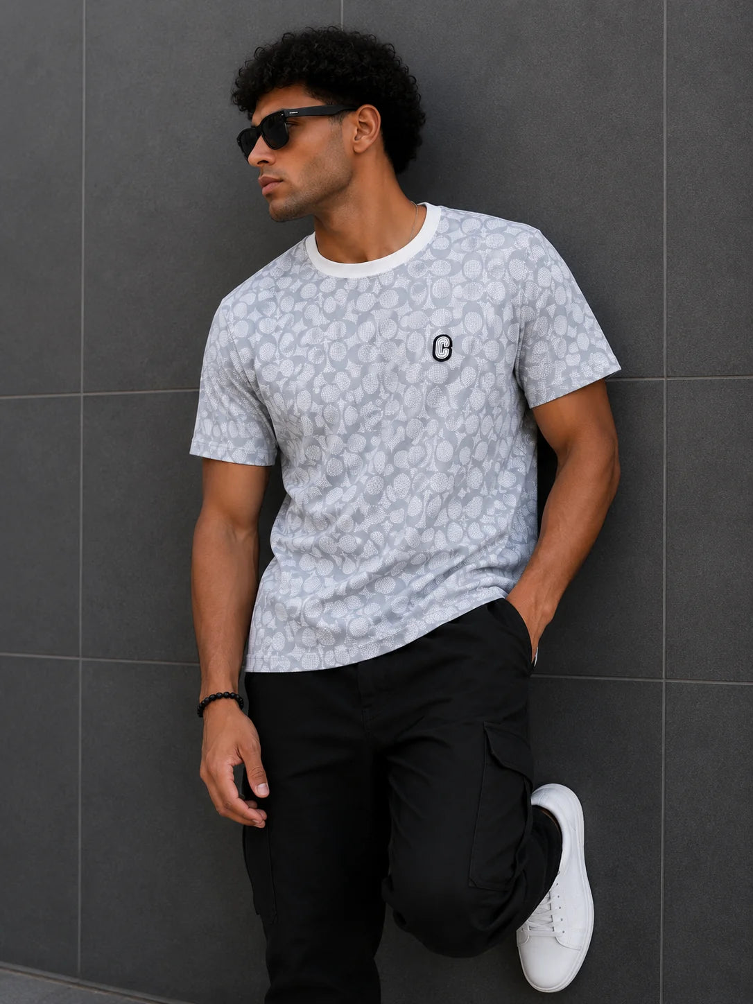 Camiseta Tipo O 250 gramos referencia 13003, color Gris claro, talla S