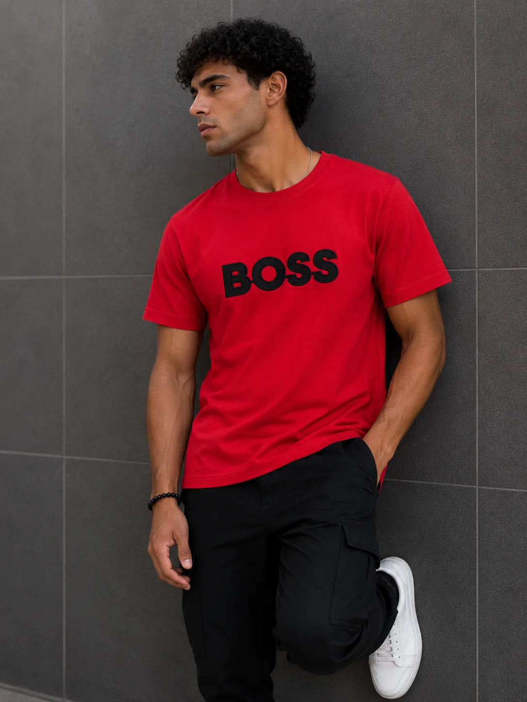 Camiseta Tipo O 250 gramos referencia 13004, color Rojo, talla S