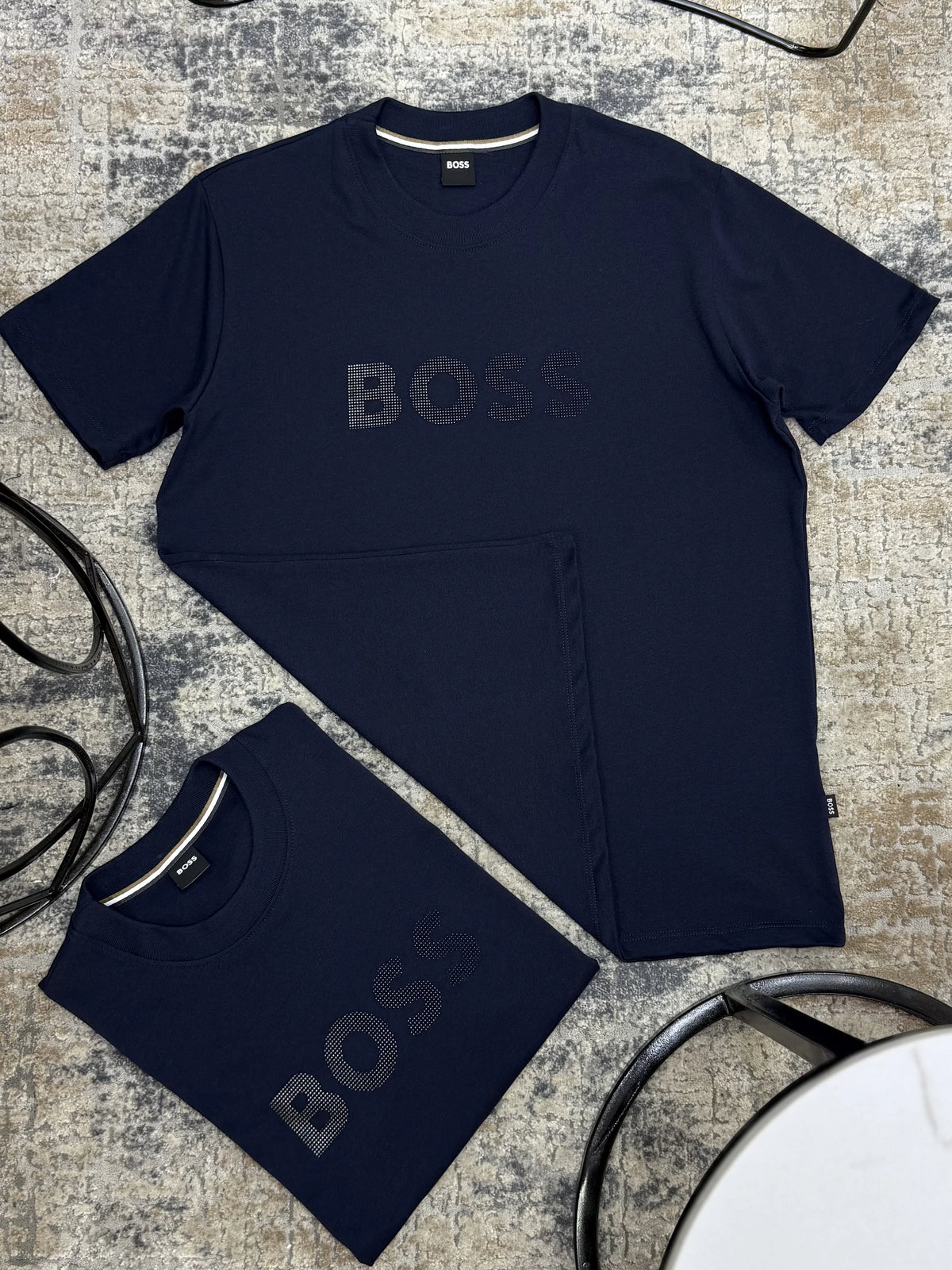 Camiseta Tipo O 250 gramos referencia 13039, color Azul oscuro, talla XXL