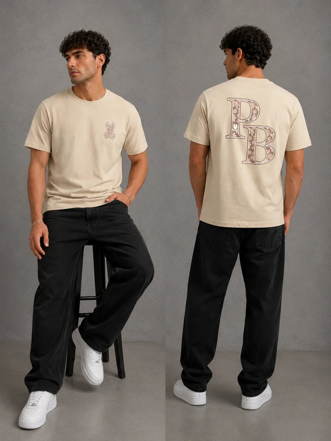 Camiseta Tipo O 250 gramos referencia 13045, color Beige, talla M