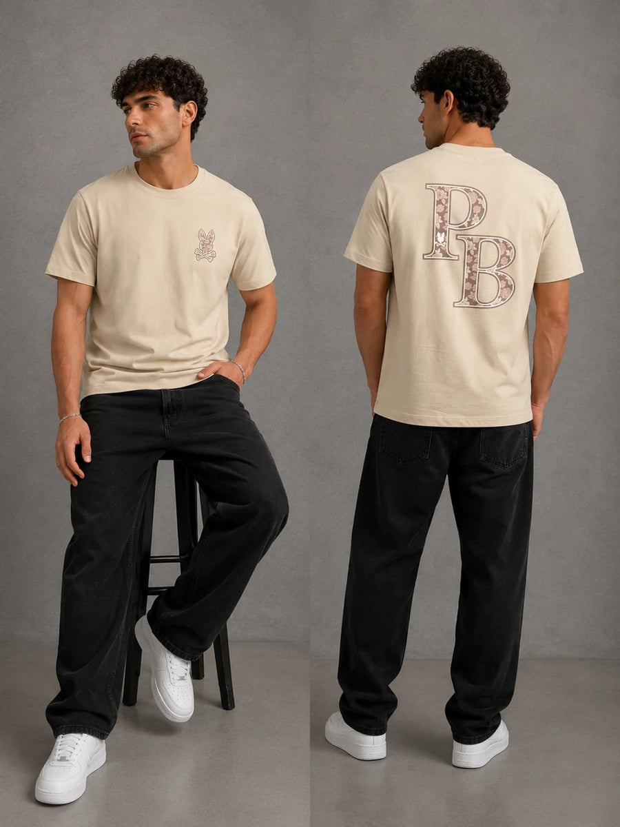 Camiseta Tipo O 250 gramos referencia 13045, color Beige, talla M