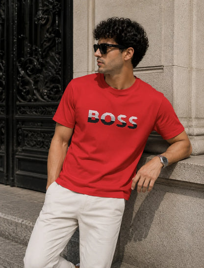 Camiseta Tipo O 250 gramos referencia 13054, color Rojo, talla M