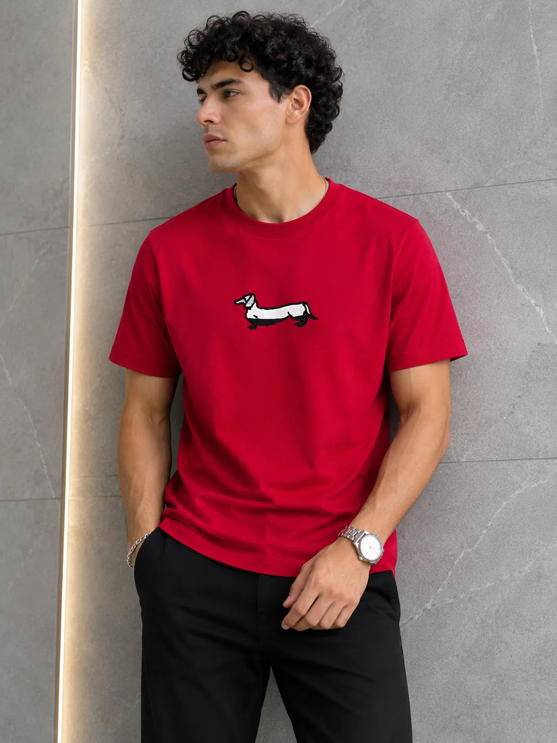 Camiseta Tipo O 250 gramos referencia 13060, color Rojo, talla XL