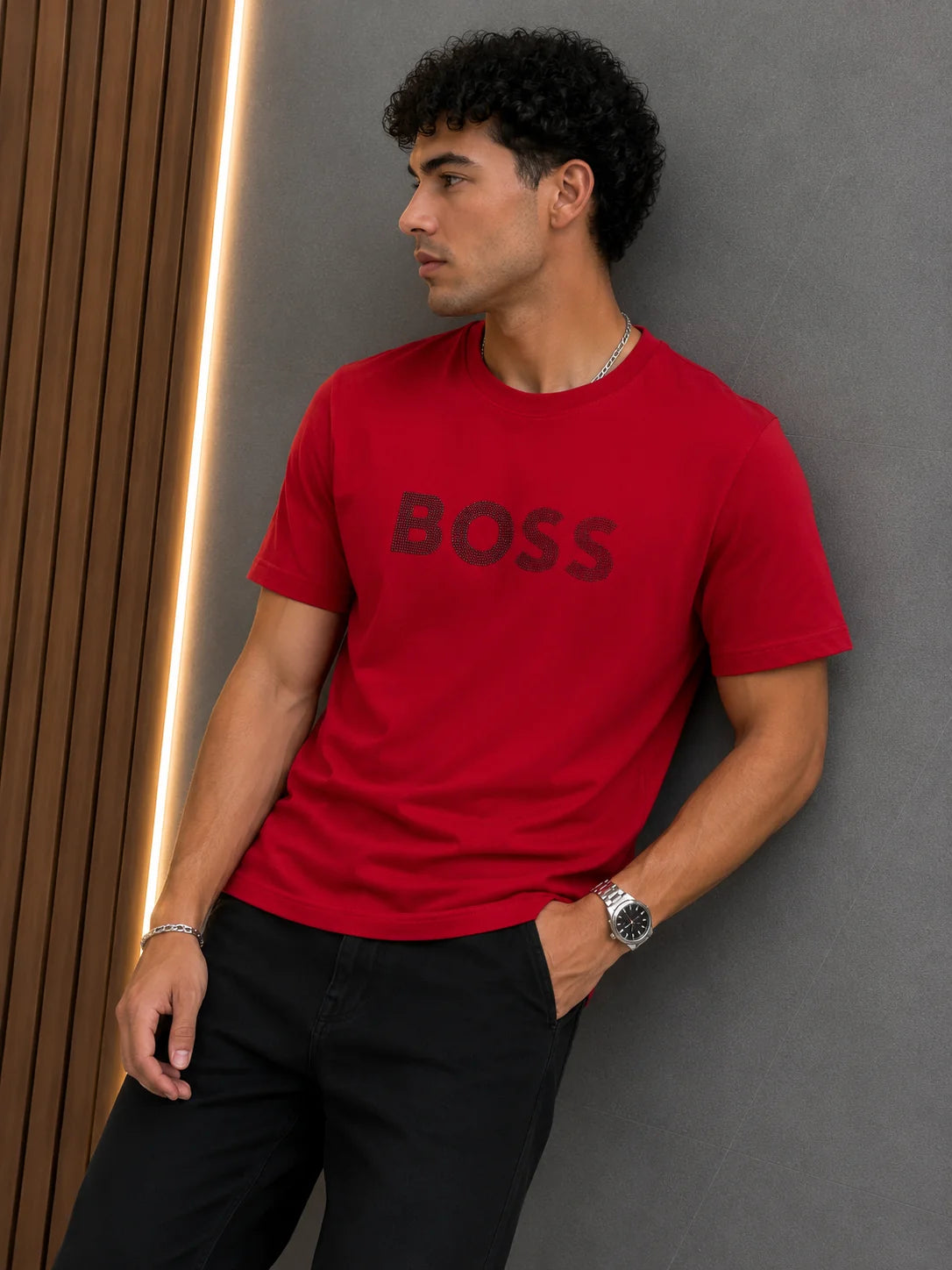 Camiseta Tipo O 250 gramos referencia 13067, color Rojo, talla L
