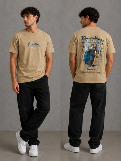 Camiseta Tipo O 250 gramos referencia 13088, color Caqui, talla XL