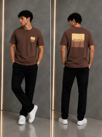 Camiseta Tipo O 250 gramos referencia 13097, color Caqui, talla XL