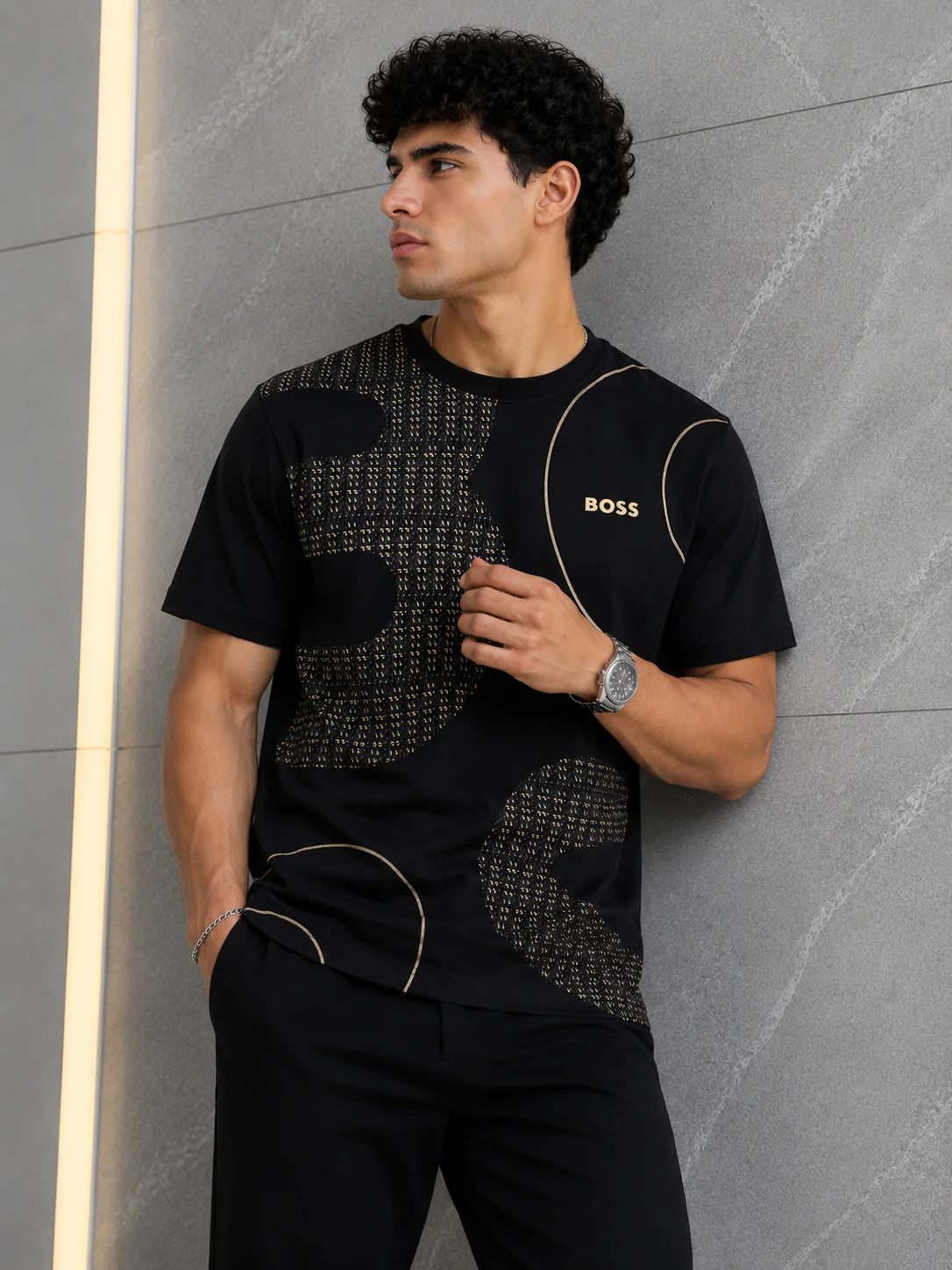 Camiseta Tipo O 250 gramos referencia 13132, color Negro, talla XXL