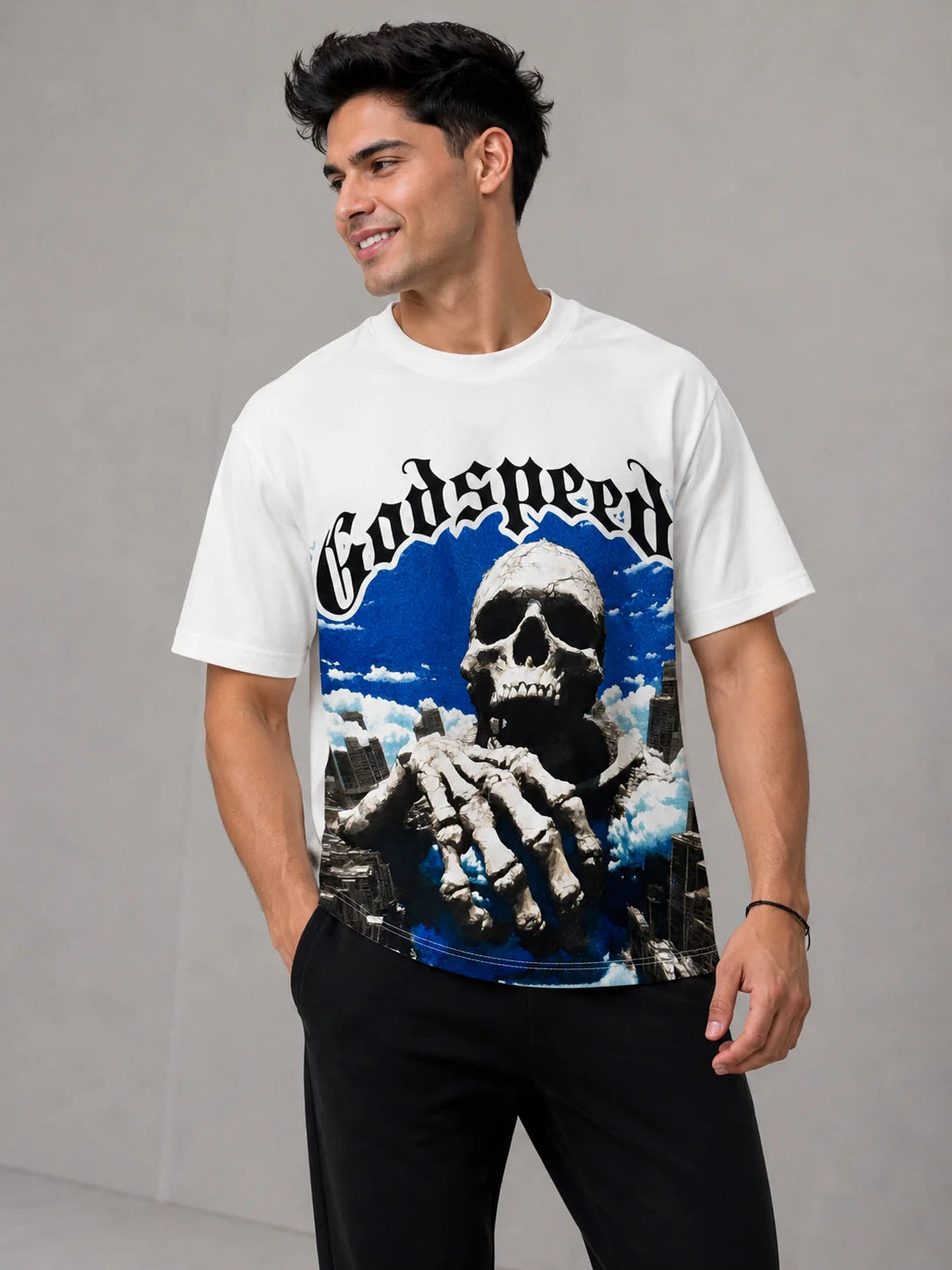 Camiseta Oversize 300 gramos referencia 14054, color Blanco, talla XL