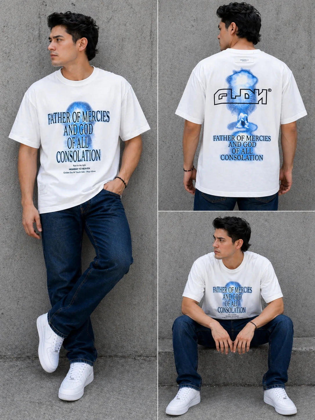 Camiseta Oversize 300 gramos referencia 14057, color Blanco, talla L