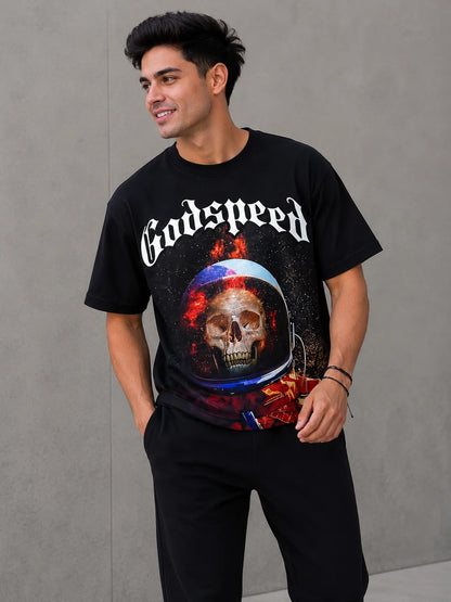 Camiseta Oversize 300 gramos referencia 14064, color Negro, talla XL