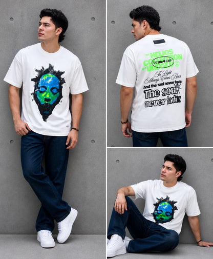 Camiseta Oversize 300 gramos referencia 14090, color Blanco, talla L