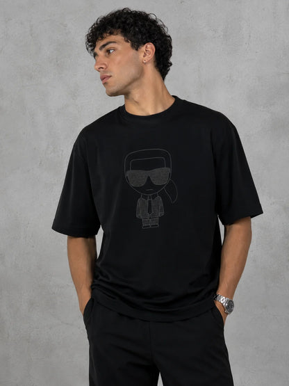 Camiseta Tipo O 310 gramos referencia 15004, color Negro, talla M