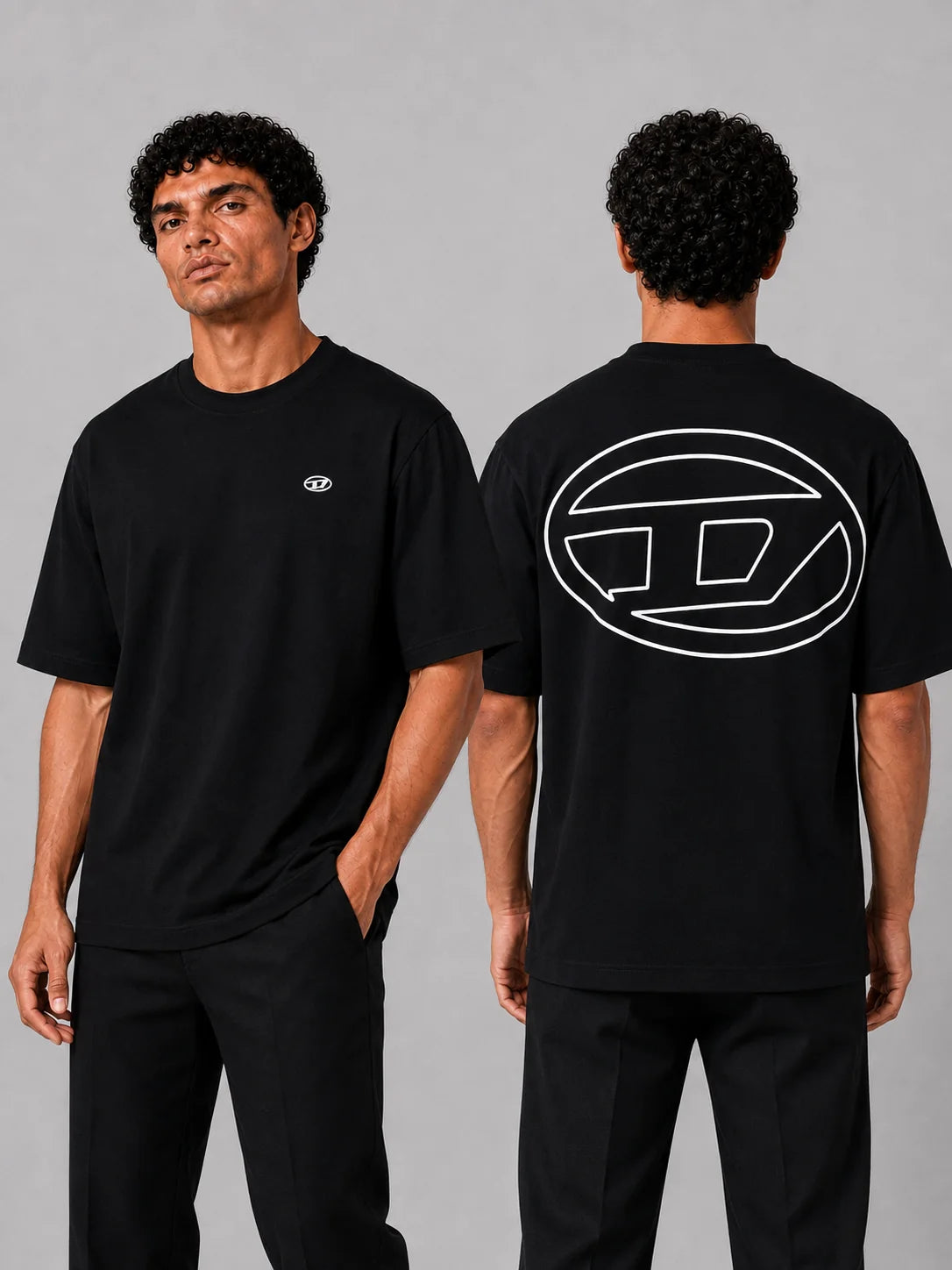 Camiseta Tipo O 310 gramos referencia 15006, color Negro, talla S