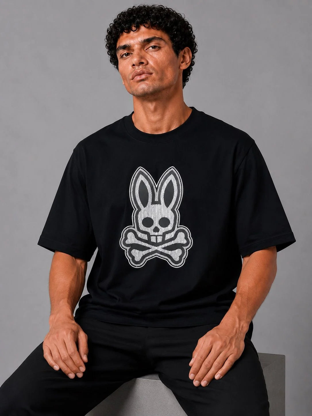 Camiseta Tipo O 310 gramos referencia 15010, color Negro, talla XXL