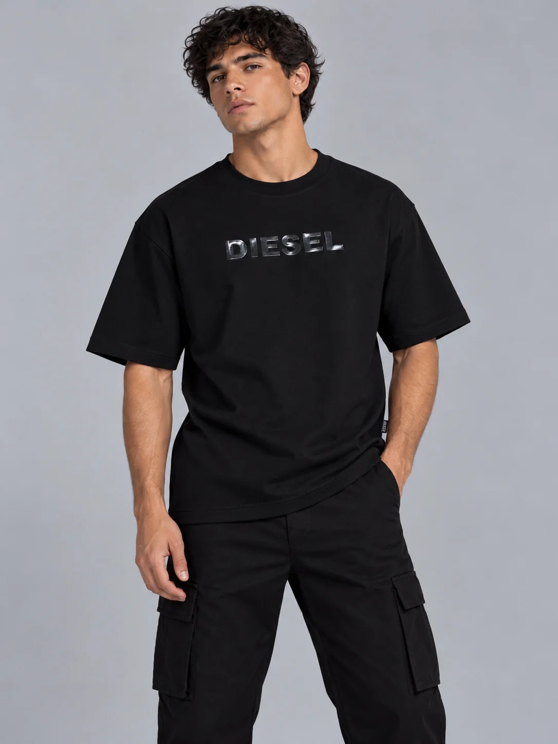 Camiseta Tipo O 310 gramos referencia 15014, color Negro, talla L