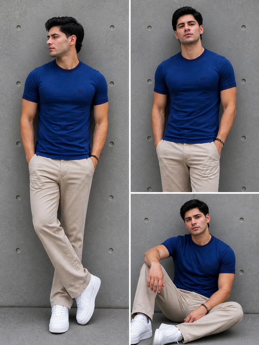 Camiseta Tipo O 310 gramos referencia 15025, color Azul rey, talla S