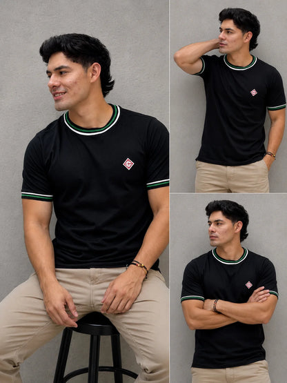 Camiseta Tipo O 310 gramos referencia 15031, color Negro, talla M