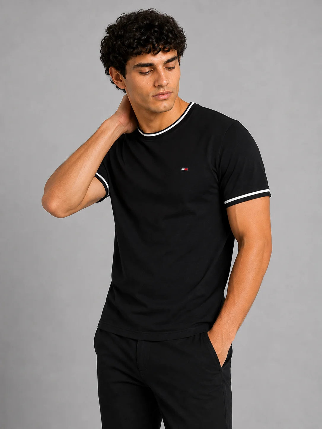 Camiseta Tipo O 310 gramos referencia 15034, color Negro, talla L