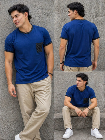 Camiseta Tipo O 310 gramos referencia 15053, color Azul rey, talla L