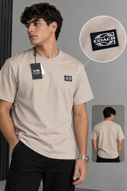 Camiseta Tipo O 310 gramos referencia 15068, color Caqui, talla M
