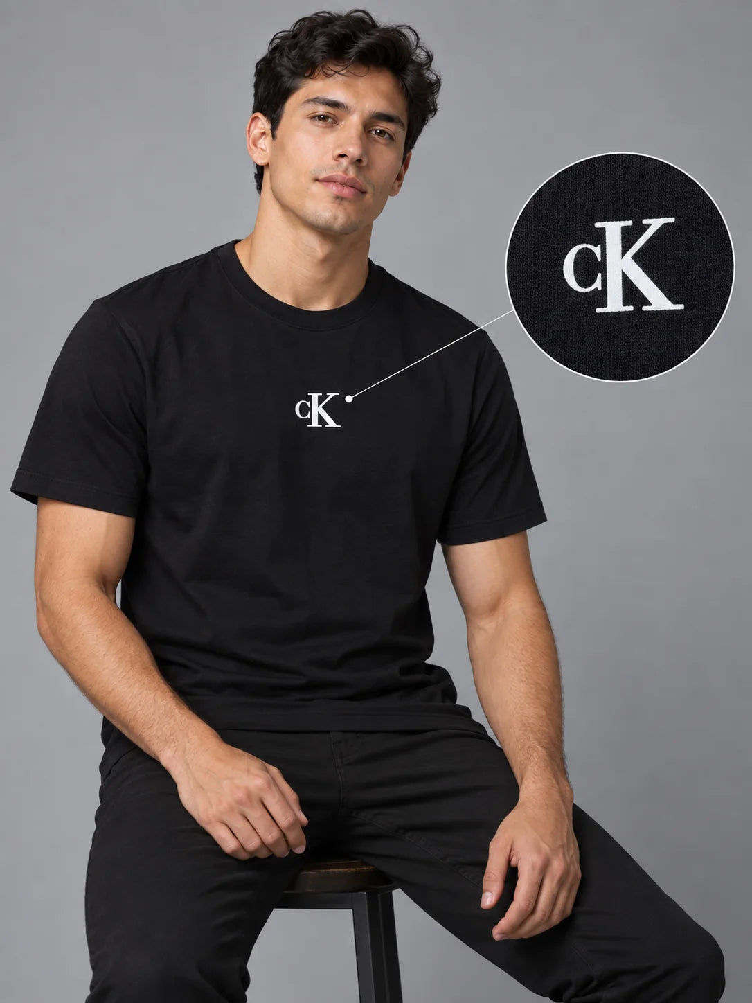 Camiseta Tipo O 310 gramos referencia 15069, color Negro, talla XL