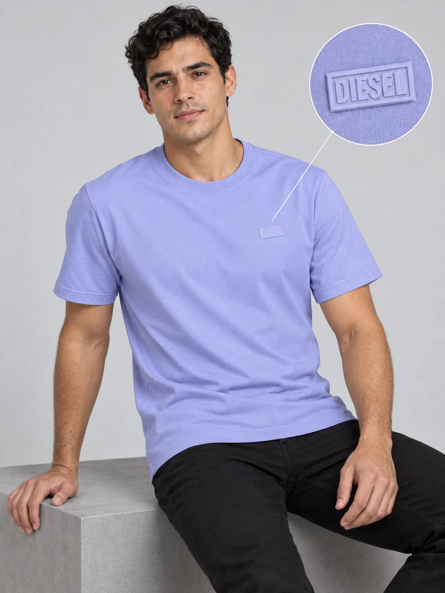 Camiseta Tipo O 310 gramos referencia 15077, color Hortensia, talla M