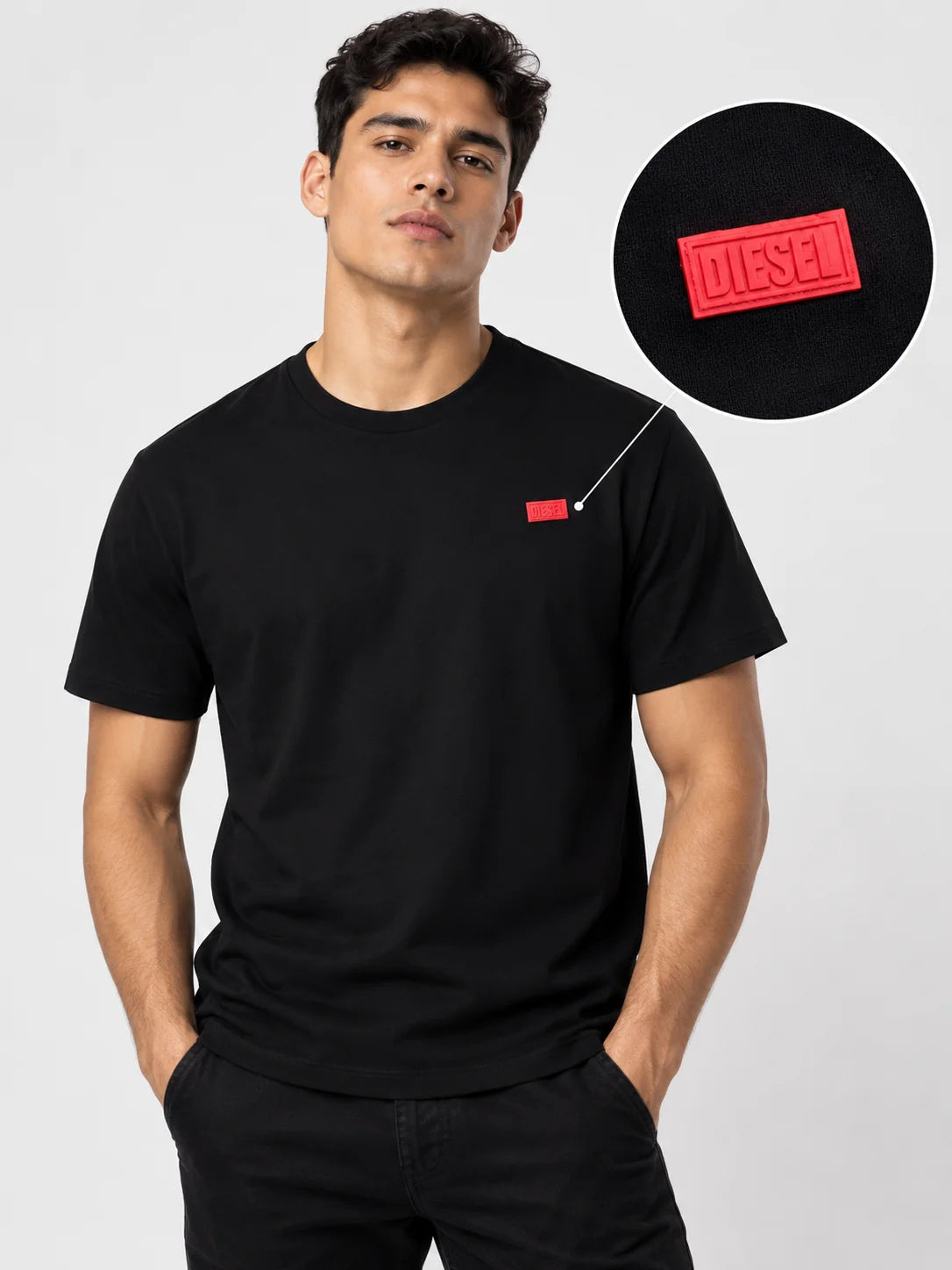 Camiseta Tipo O 310 gramos referencia 15078, color Negro, talla XL