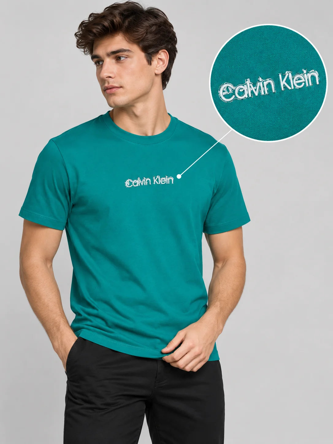 Camiseta Tipo O 310 gramos referencia 15099, color Verde cerceta, talla XXL